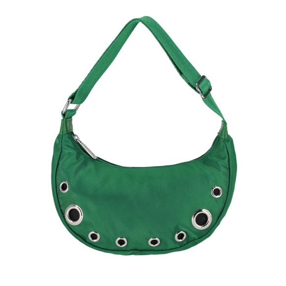 Lesportsac Handbags - Lesportsac Small Shoulder Bag Green Grommet